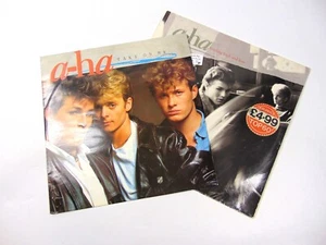 A-ha Hunting high and low vinyl LP and a-ha Take On Me (Extended Version) Bundle - Picture 1 of 9