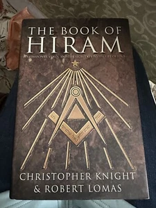 THE BOOK OF HIRAM HBDJ CHRISTOPHER KNIGHT FREEMASONARY VENUS LIFE OF JESUS - Picture 1 of 5