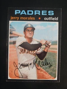 Tarjeta de béisbol 1971 Topps #696 Jerry Morales (nuevo) - Imagen 1 de 2