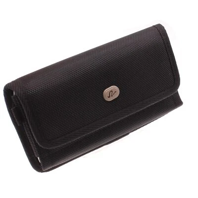 Case Belt Clip Rugged Holster Canvas Cover Pouch Carry for Smartphones - Image 1 of 4