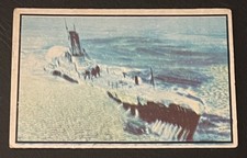 1954 Bowman Power for Peace #80 USS Perch in Artic Waters Card