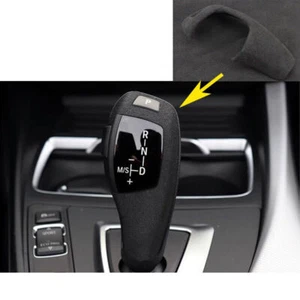 For BMW X3 X4 X5 X6 F10 F12 F20 F22 F30 F32 Suede Leather Car Gear Shift Cover - Picture 1 of 5