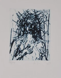 Friedemann Hahn /Radierung /1989 /Handsigniert / 40 Exemplare / II - Picture 1 of 2