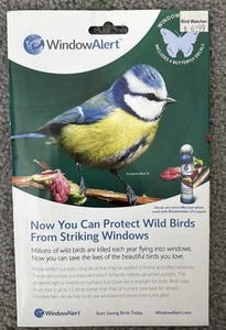 WINDOW ALERT Butterfly ANTI-COLLISION DECALS SAVE BIRDS PREVENT STRIKES - Picture 1 of 3