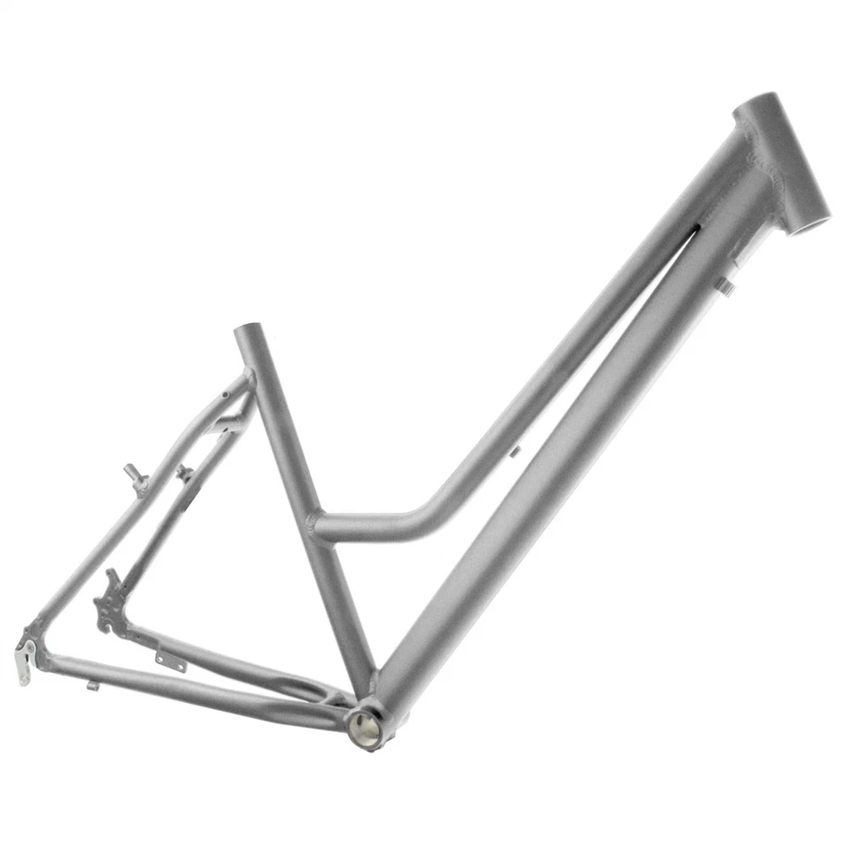 Women's Trekking Frame 28 In Raw Aluminum For Disc Brakes (IS)/V-Brake 6603 - Image 1 of 1