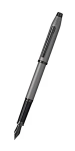 CROSS CENTURY II GUNMETAL GRAY FOUNTAIN PEN With M-Nib AT0086-115M - Picture 1 of 10