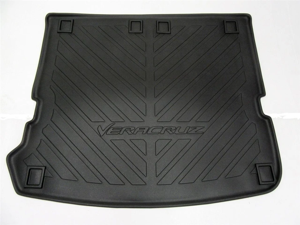 Alfombrilla protectora de maletero de carga negra para Hyundai Veracruz 2009-2012 OEM Foto 1 de 4