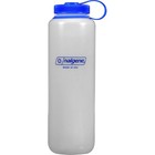 Nalgene Ultralite Wide Mouth Round Loop Top Water Bottle - 48 oz. - Clear/Blue