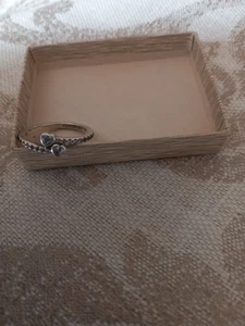 925 Solid Silver Vintage Ring - Picture 1 of 3