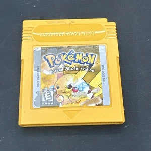 Nintendo Game Boy Pokemon Special Yellow Special Pikachu Edition Authentic - Bild 1 von 15