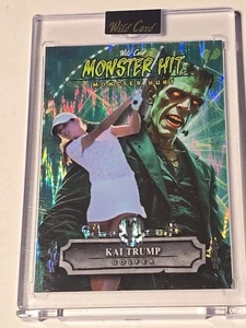 2025 Wild Card Haunted Hits KAI TRUMP Pulsar Monster Hit Frankenstein 1/1  - Picture 1 of 6