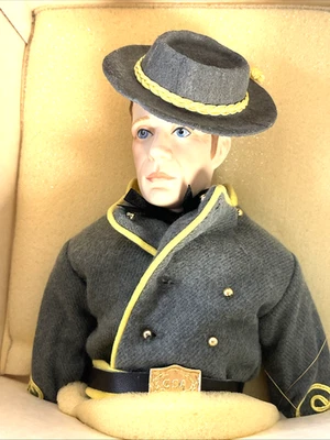 Muñeca Franklin Heirloom Ashley Wilkes 20" "Lo que el viento se llevó" Guerra Civil Foto 1 de 4