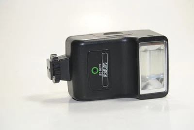 Sunpak Auto 221 Flash Unit Hot shoe Iso Mount -Works - Image 1 of 4