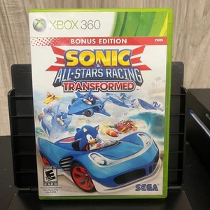 Sonic & All-Stars Racing Transformed (Microsoft Xbox 360, 2012) probado en caja original - Imagen 1 de 4