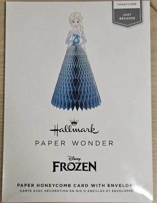 Hallmark Paper Wonder Frozen Disney Princess Pop Up Birthday Honeycomb Elsa - Image 1 of 3