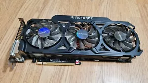 3GB Fast Gigabyte GTX 780 GPU GV-N780OC-3GD Graphics Video Gaming Card, Mint Con - Picture 1 of 12
