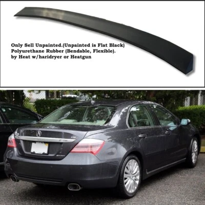 SQR 284N Type Rear Duckbill Trunk Spoiler Wing Fits 2009~2012 Acura RL KB1 sedan - Image 1 of 4