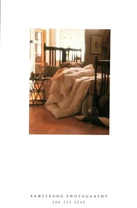 Postkarte Armstrong Fotografie Bett  - Bild 1 von 3