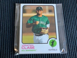 (10) 2022 TOPPS HERITAGE MINOR LEAGUE #148 JONATAN CLASE CARD LOT  MARINERS