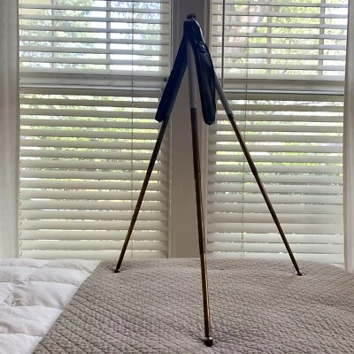 Vintage Bilora Travel Tripod In Case Telescoping Perfect No.77 Made in Germany - Image 1 of 4