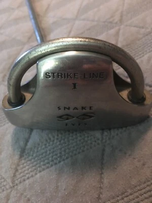Snake Eyes Strike Line I Putter Gold Putter 34” Putter - Image 1 of 4