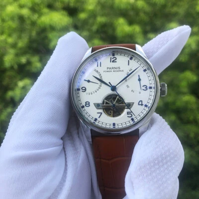 43mm Parnis Automatic Movement Men's Casual Mechanical Watch Day Date Indicator - Image 1 of 4