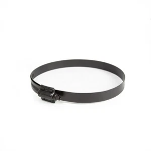 5.50" Stealth Clamp 4.75" - 5.625" BLACK Stainless Steel Heavy Duty Worm Gear - Picture 1 of 4