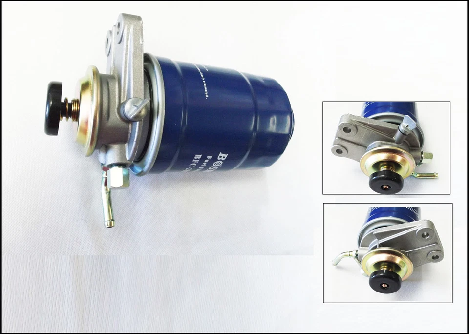 FOR NISSAN PATROL TERRANO X-TRAIL XTRAIL DIESEL FUEL FILTER & PRIMER LIFT PUMP - Image 1 of 1