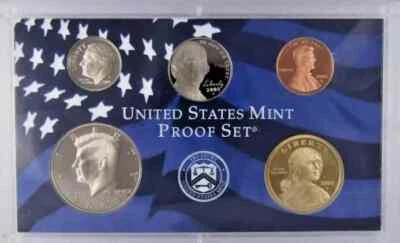2008-S United States Mint Proof Set 14 Coin Set with Box & COA - Image 1 of 4