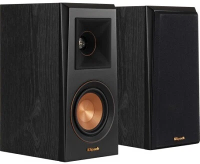 Klipsch RP-400M Black Bookshelf Speakers Pair New | RRP was €449 - Image 1 of 4