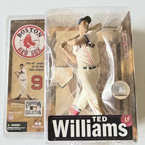 2007 McFarlane  Cooperstown Collection Ted Williams Boston Red Sox Hall Of Famer Cover