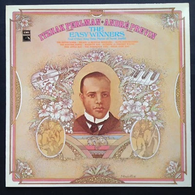 Itzhak Perlman EASY WINNERS + Other Ragtime Music Of Scott Joplin Jazz LP Previn - Image 1 of 4
