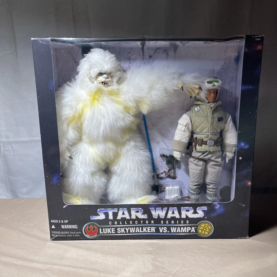 Star Wars 1997 12 pulgadas serie coleccionista - Hoth Luke Skywalker vs Wampa - set TVC Foto 1 de 4