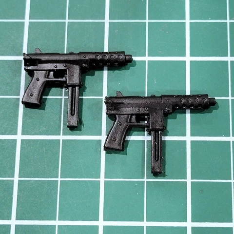 Custom Arsenal pack resin cast pistols 1/12 scale tec 9 Cover