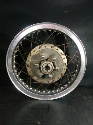 Llanta trasera radiada 1976 Honda Goldwing GL1000 gl 1000 llanta de alambre 76  Foto 1 de 4