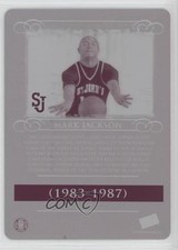 2008-09 Press Pass Legends Press Plate Magenta Back 1/1 Mark Jackson #59 0af