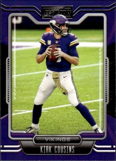 2021 Panini Playbook #55 Kirk Cousins - Image 1 of 2