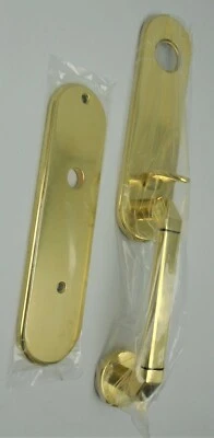 Juego de entrada de pestillo de pulgar ficticio Jado 442/400/001 latón pulido #BR11 Foto 1 de 4