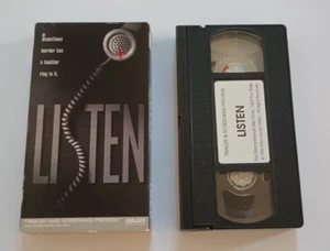 Listen [VHS 1996] PROMO SCREENING PREVIEW - Picture 1 of 3