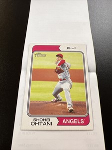 2023 TOPPS HERITAGE SHOHEI OHTANI #20 No Name SP