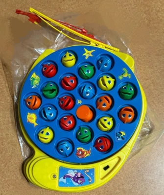 Let's Go Fishin' Game by Pressman 2015 Original Fast-Action Fishing Game  720 - Image 1 of 2