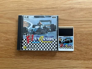 NEC F-1 Circus JPN Turbo Duo PC Engine Not TurboGrafx 16 Racing Game! F1 - Picture 1 of 20