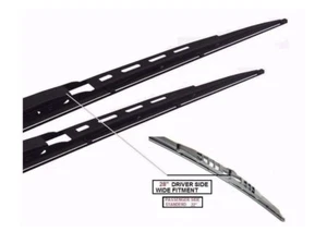 FOR MITSUBISHI GRANDIS 2.4i MiVEC 2.0TD DI-D 05-11 FRONT WIPER BLADE 28" 22" SET - Picture 1 of 1