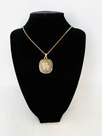 2001 Los Angeles Lakers NBA Championship  Pendant, ๐บ๐ธ SHIP Kobe Bryant Cover