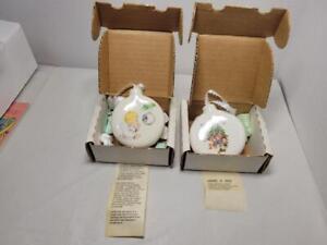 Hearts A Dilly Music Boxes Lot of 2 in Original Box with Paperwork