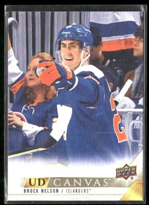 2022-23 Upper Deck Series 1 - Ud Canvas Brock Nelson #C52 - Image 1 of 2