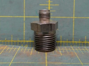 Conector macho de montaje de tubo Swagelok de acero inoxidable 1/2"" NPT x 1/8"" NPT - Imagen 1 de 4
