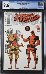 2010 Amazing Spider-Man #611 - CGC 9.6 SKOTTIE YOUNG DEADPOOL SPIDERMAN - Bild 1 von 4
