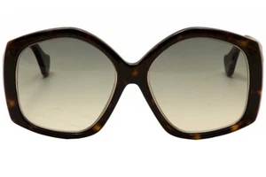 Balenciaga BA49 52B Tortoise/Gold Round Sunglasses Frame 55-17-140 - Picture 1 of 3