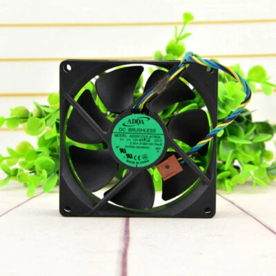 ADDA AD0912UX-A7BGL Case/CPU Cooling Fan PWM DC12V 0.5A 6W 4Pin Fans 92*92*25mm  - Image 1 of 4